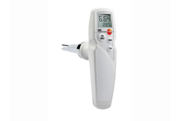 testo 205 - pH酸碱度/温度测量仪，适用于半固体