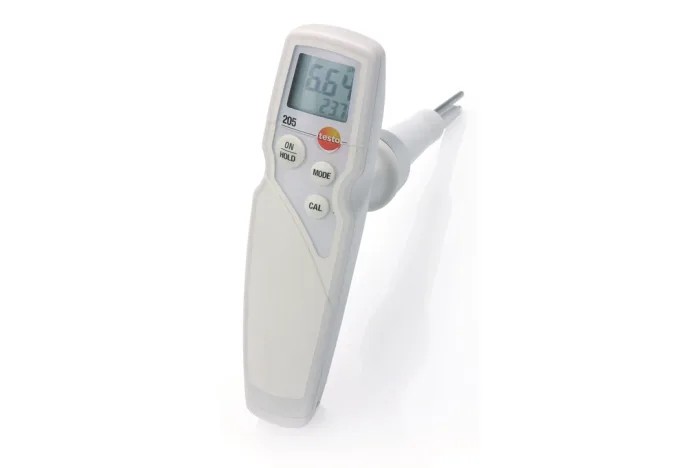 testo 205入门级套装 - pH酸碱度/温度测量仪用于半固体测量