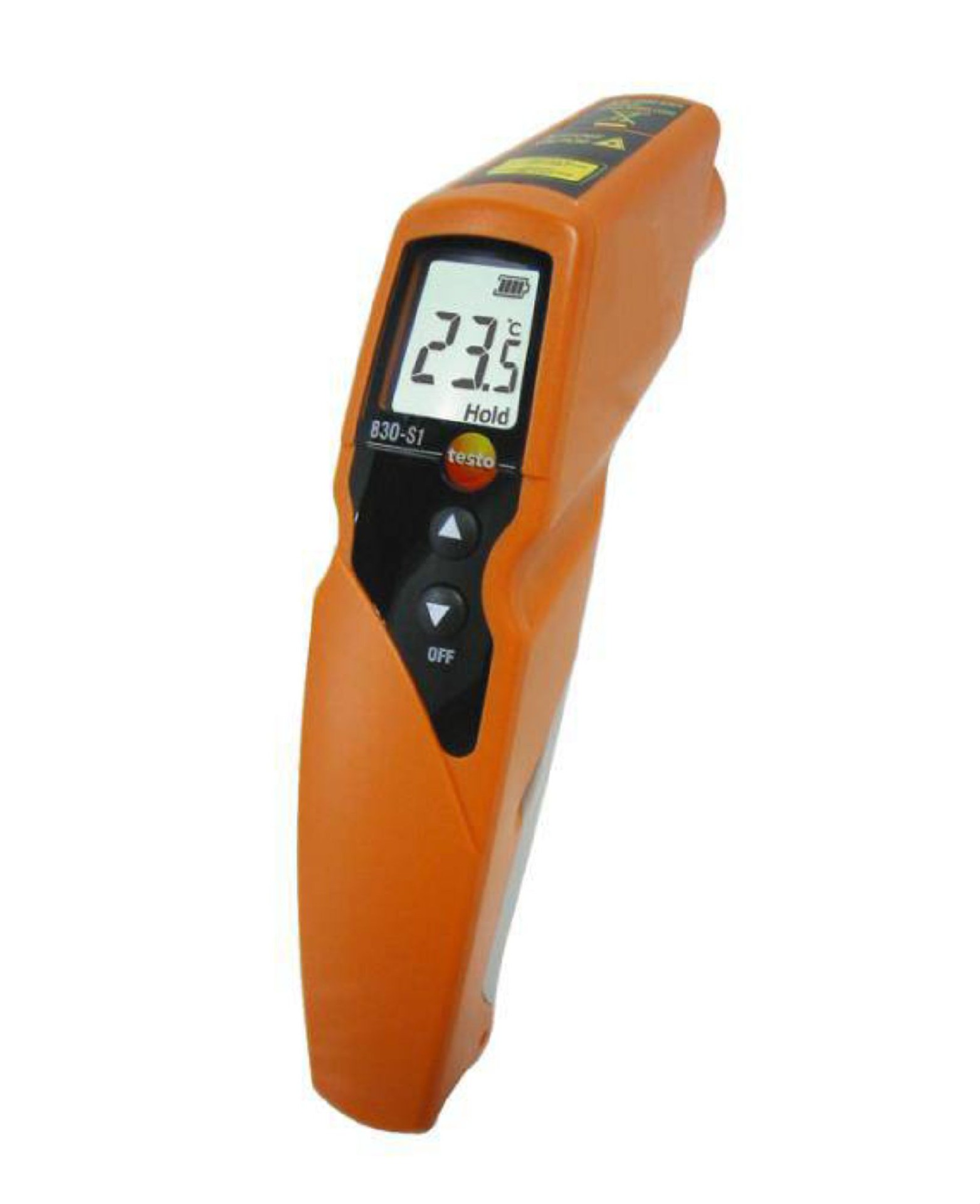 testo 830-S1 - 红外测温仪，带单点激光瞄准器，带限值设置及报警功能